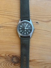 Seiko Field/Military Style Watch - 7n42-8070 - New Battery, Working Perfectly