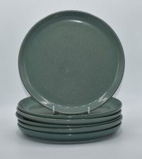 Set of 6 Denby Manor Green 10"