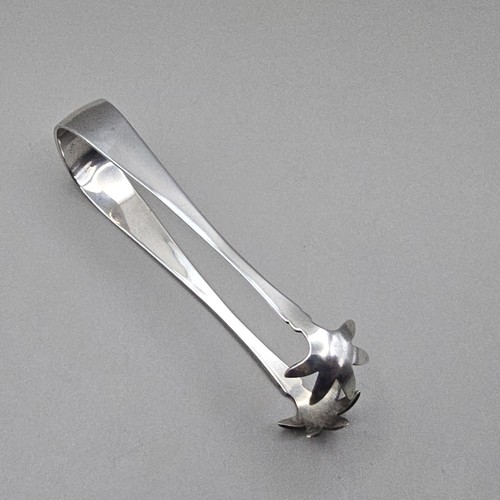 Antique solid silver sugar - solid,