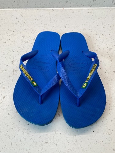 Havaianas blue flip flops - blue,