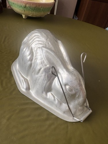 Vintage aluminium rabbit - vintage,