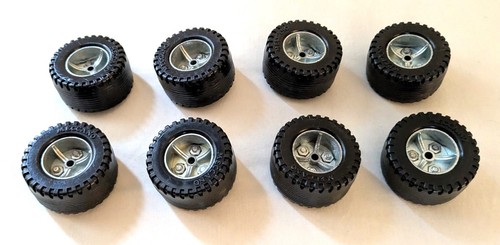 Meccano road wheel 187c joblot - meccano,