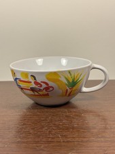 Vintage 80s 90s Nescafe Bistro Cappuccino Coffee Cup