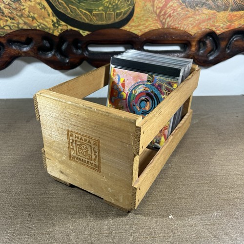Vintage napa valley pine box - vintage,