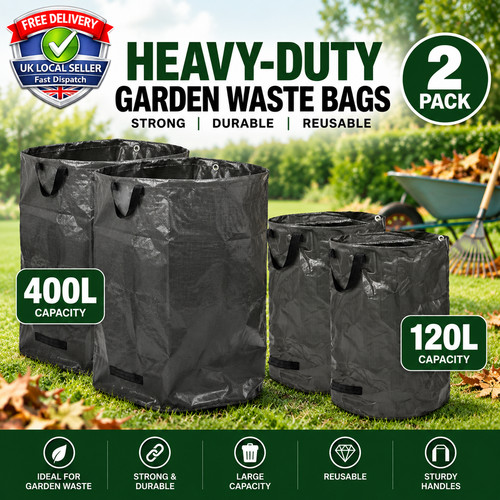 400l large garden waste - 400l,
