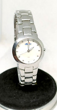 ELLESSE Ladies Silver Tone MOP Dial Stainless Steel Watch- VGC/Working
