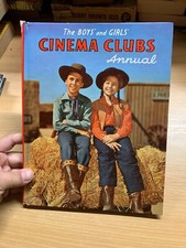 1953 "THE BOYS' AND GIRLS' CINEMA CLUBS ANNUAL" ILLUSTRATED HARDBACK BOOK (P3)