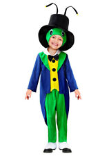 Childrens Jiminy Cricket Style Grasshopper Costume