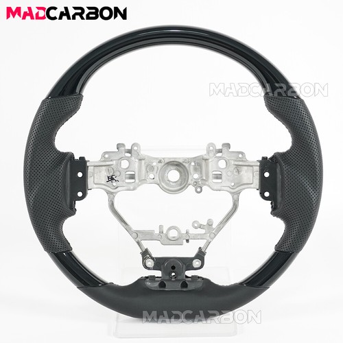 Piano black leather - piano, steering