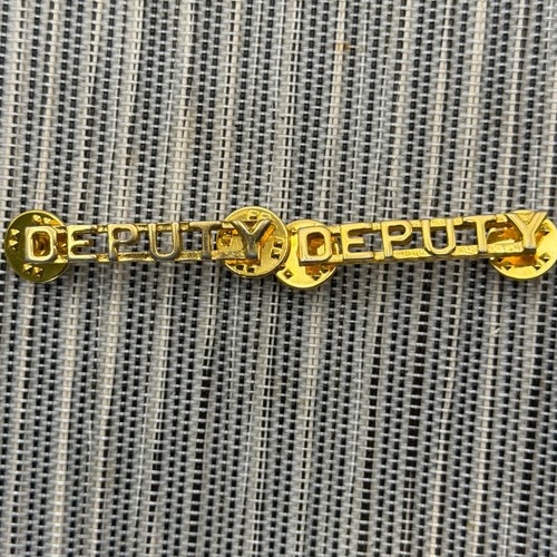 Pair gold deputy - pair,
