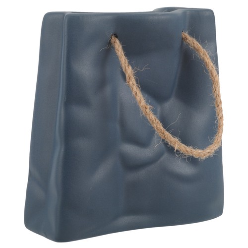 Ceramic handbag vase - ceramic,