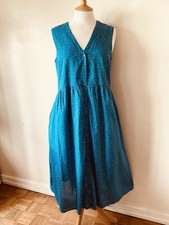 SEASALT TURQUOISE BLUE SPOTTY