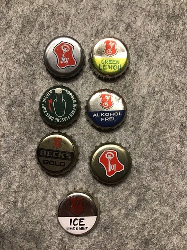 Crown caps collection - , becks