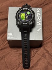 GARMIN INSTINCT 3 Amoled Smartwatch 45mm Black - Used but excellent condition  ✅