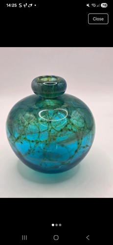 Mdina glass posey - holder, vase