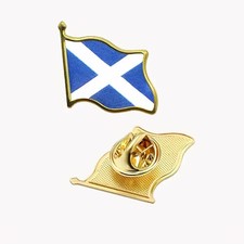 Scotland Flag Pin Badge Metal