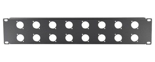 Rack panel with 16x - 19”,