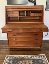 Dyrlund Teak Bureau Desk | Mid