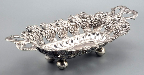 Biedermeier confectionery bowl - biedermeier,