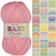 James Brett Baby Marble DK Knitting Yarn 100g