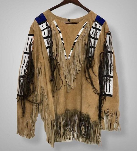 Mens buckskin leather suede - leather,