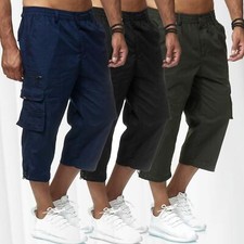Mens elasticated waist - mens, 3/4