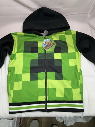 Minecraft boys creeper - boys, zip-up