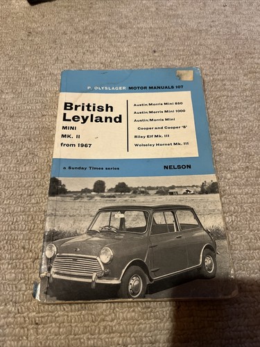 British leyland mini mk2 - british,