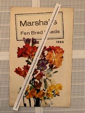Marshall's Fen Bred Seeds Catalogue 1965
