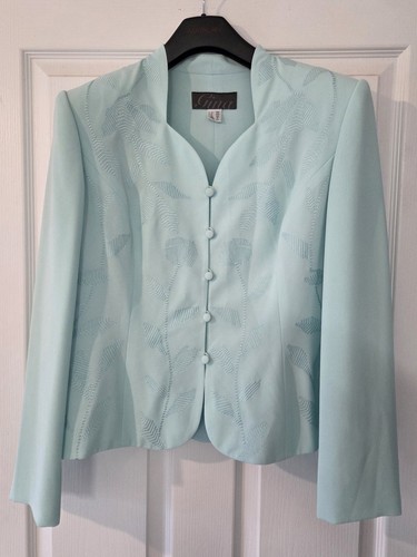 Gina piece mint green suit - gina, 3
