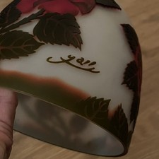 Antique galle glass - antique,