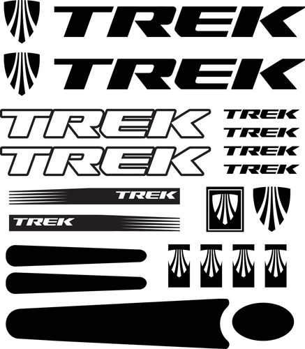 Trek cycle decal set - set., 20x