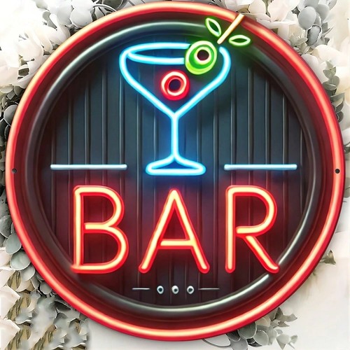 Neon effect printed bar - hd,