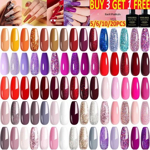 10pcs nail gel polish - gel, soak