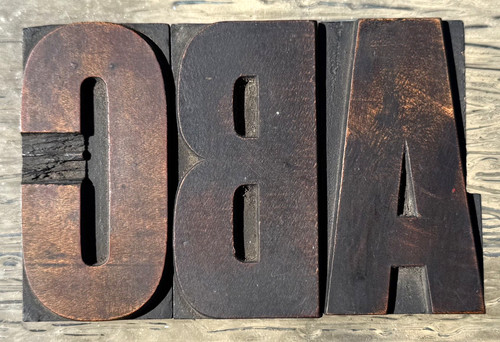 3 vintage printers - -,