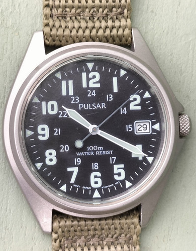 Pulsar military - pulsar, (seiko))