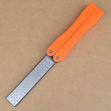 Dual Grit Knife Sharpener - Diamond Knives Sharpener - 4 Inch Folding Sharpener