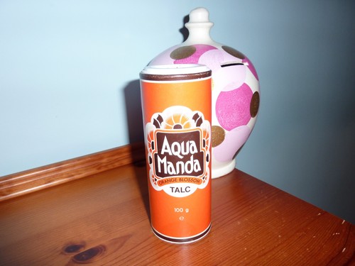 Vintage aqua manda orange - vintage,