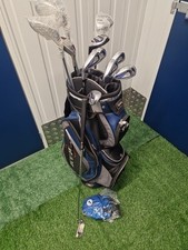 Full Set Left Hand RAM EZ3 Golf Clubs New Woods & Matching Bag  See Full Desc