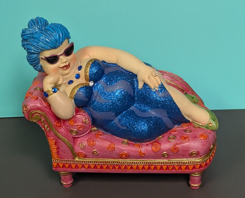 Vintage large plump - large, woman