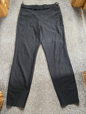 Ladies Black Stretch Trousers From Matalan Size 14