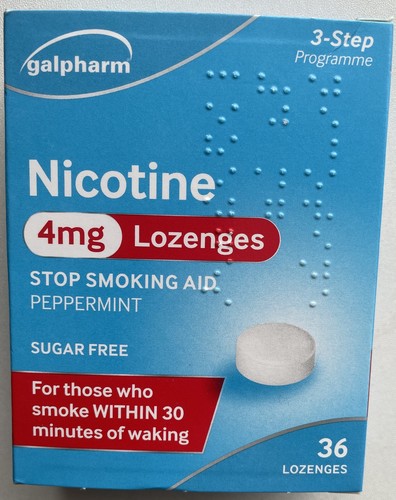 Nicotine replace lozenges 4mg - replace,