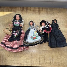 Vintage Doll Collection Family