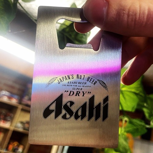 Asahi wallet card bottle - card,