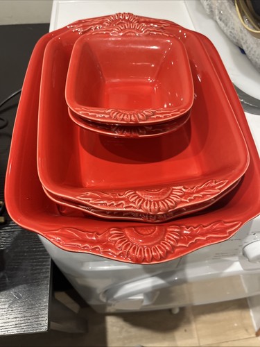 Appolia red set - set, of