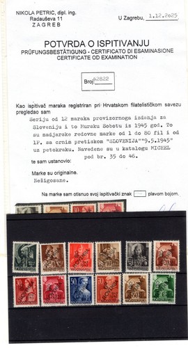 Yugoslavia slovenia 1945 - slovenia,