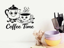 Coffee Time Wall Stickers Home