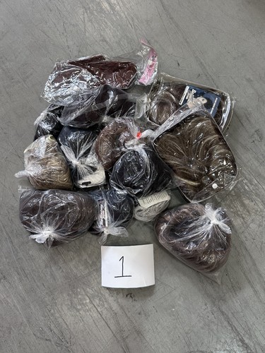 Job lot wigs - job, pieces
