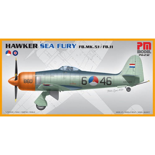 Model 232 hawker sea - pm,