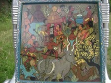 vintage AFRICAN NAIVE ETHNIC